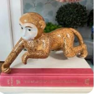 Ceramic Monkey Figurine